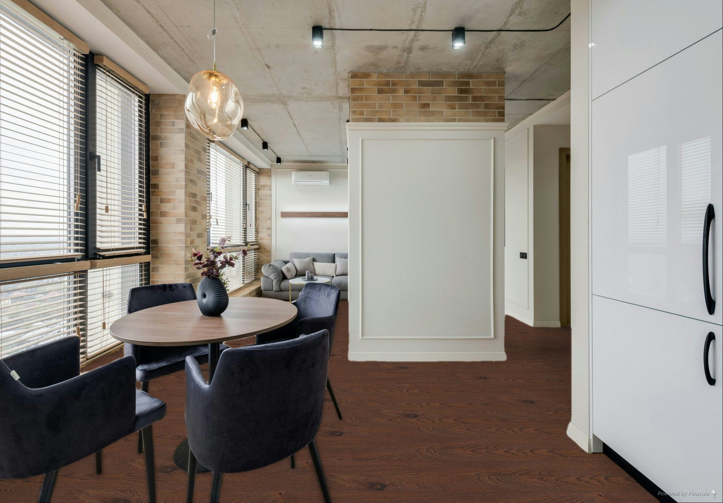Engineered Brush Oak Sangria 7 1/2" X 1/2" 23.32 SF/CTN