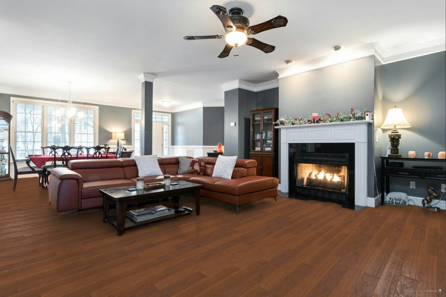 Engineered Walnut- Chilli 5" x 3/8" 29.52 SF/CTN