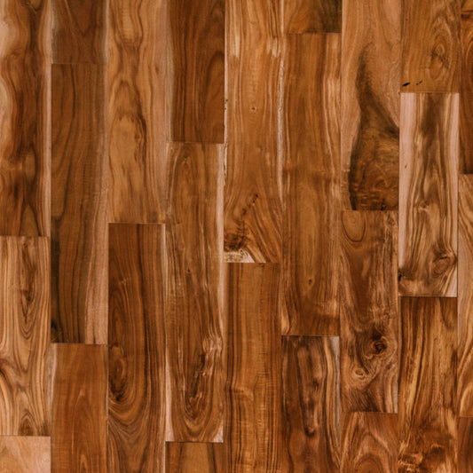 Solid Hand-scraped Acacia Brunet