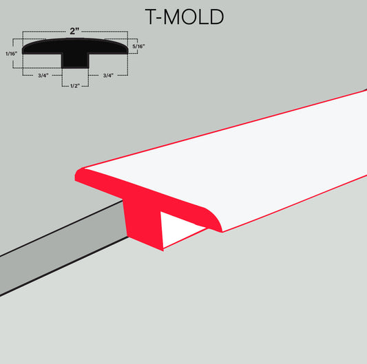 Transitions: T-mold - Wood