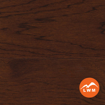 L.W. MOUNTAIN Engineered Smooth Hickory Aztec 5" x 3 /8" 29.52 SF/CTN