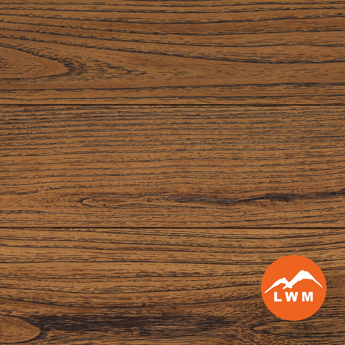 L.W. MOUNTAIN Solid Wire-brushed Finished Teak- Dawn 4 13/16" x 3/4" 22.55 SF/CTN